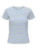 JDY Shirt lichtblauw/wit