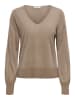 JDY Pullover in Hellbraun