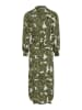 Vila Kleid in Khaki/ Creme