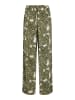 Vila Marlenehose in Khaki/ Creme