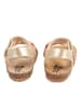 billowy Sandalen "Rosso" in Gold