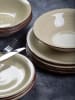 Villa d´Este 6-delige set: dinerborden crème - Ø 26,4 cm