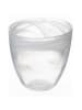 Villa d´Este 6-delige set: glazen "Alabastro" blauw/wit/groen - 280 ml