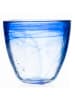 Villa d´Este Szklanki (6 szt.) "Alabastro" w kolorze niebiesko-biało-zielonym - 280 ml