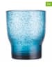 Villa d´Este 6-delige set: waterglazen "Unico" blauw - 325 ml