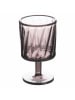 Villa d´Este 6-delige set: glazen "Fashion Fume" grijs - 340 ml