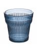 Villa d´Este 6-delige set: glazen "Fashion Ocean" blauw - 300 ml