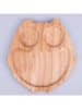 Villa d´Este Servierbrett "Owl" in Hellbraun - (L)17 x (B)16 cm