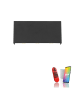 Just Light LED-Wandleuchte "Lola Carla" in Schwarz - (B)17 x (H)8 x (T)4 cm