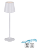 Just Light LED-tafellamp "Euria" wit - (H)37 x Ø 11 cm