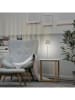 Just Light LED-tafellamp "Euria" grijs - (H)37 x Ø 11 cm
