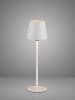 Just Light LED-tafellamp "Boteria" wit - (H)37 x Ø 11 cm