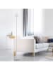 Just Light Staande LED-lamp "Euria" grijs - (H)125 x Ø 17