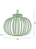 Just Light LED-hanglamp "Akuba" groen - (H)33 x Ø 36 cm