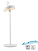 Just Light LED-tafellamp "Amag" wit - (H)47,2 x Ø 15 cm