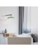 Just Light LED-Wandleuchte "Arma" in Grün - (B)19 x (H)8,7 cm