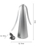 Just Light Vliegenmolen "Swat" zilver/zilverkleurig - (H)24 x Ø 40 cm