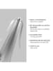 Just Light Fliegenwedler "Swat" in Silber - (H)24 x Ø 40 cm