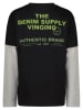 Vingino Longsleeve in Schwarz/ Grau