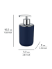 Wenko Zeepdispenser "Brasil" donkerblauw - 320 ml