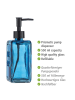 Wenko Zeepdispenser "Pure Soap" blauw - 550 ml