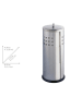 Wenko Toiletrolhouder "Ancona" grijs - (H)34 cm