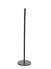 Wenko Toiletrolhouder zwart - (B)21 x (H)55 x (D)17 cm