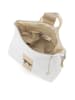 Anna Morellini Leren rugzak "Azalea" wit - (B)30 x (H)31 x (D)11 cm