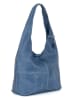Anna Morellini Leren schoudertas "Palladia" blauw - (B)38 x (H)30 x (D)2 cm
