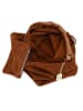 Anna Morellini Leder-Shopper "Eleonora" in Hellbraun - (B)40 x (H)31 x (T)2 cm
