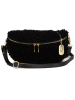 Anna Morellini Leder-Brustbeutel "Rialta" in Schwarz - (B)27 x (H)19 x (T)8 cm