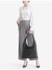 Lucca Baldi Leder-Schultertasche "Barga" in Schwarz - (B)33 x (H)32 x (T)16 cm