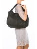 Lucca Baldi Leder-Shopper "Pitigliano" in Schwarz - (B)41 x (H)34 x (T)30 cm
