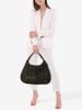 Lucca Baldi Leder-Shopper "Pitigliano" in Schwarz - (B)41 x (H)34 x (T)30 cm