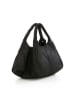 Lucca Baldi Leder-Shopper "Pitigliano" in Schwarz - (B)41 x (H)34 x (T)30 cm