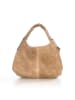 Lucca Baldi Leder-Shopper "Pitigliano" in Beige - (B)41 x (H)34 x (T)30 cm