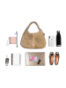 Lucca Baldi Leder-Shopper "Pitigliano" in Beige - (B)41 x (H)34 x (T)30 cm