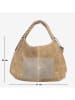 Lucca Baldi Leder-Shopper "Pitigliano" in Beige - (B)41 x (H)34 x (T)30 cm