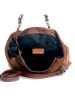 Lucca Baldi Leren shopper "Gimignano" lichtbruin - (B)45 x (H)50 x (D)20 cm