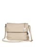 Lucca Baldi Leder-Umhängetasche "Montepulciano" in Beige - (B)36 x (H)23 x (T)10 cm