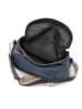Lucca Baldi Leder-Umhängetasche "Favara" in Dunkelblau - (B)24 x (H)19 x (T)7 cm