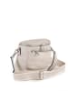 Lucca Baldi Leder-Umhängetasche "Favara" in Creme - (B)24 x (H)19 x (T)7 cm