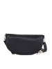 Lucca Baldi Leren schoudertas "Burano" donkerblauw - (B)30 x (H)19 x (D)2 cm