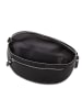 Lucca Baldi Leder-Umhängetasche "Burano" in Schwarz - (B)30 x (H)19 x (T)2 cm
