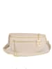 Lucca Baldi Leder-Umhängetasche "Burano" in Beige - (B)30 x (H)19 x (T)2 cm