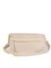 Lucca Baldi Leder-Umhängetasche "Burano" in Beige - (B)30 x (H)19 x (T)2 cm