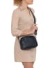 Lucca Baldi Leder-Umhängetasche "Cascina" in Dunkelblau - (B)22 x (H)18 x (T)9 cm