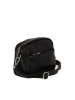 Lucca Baldi Leren schoudertas "Cascina" zwart - (B)22 x (H)18 x (D)9 cm