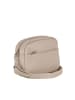 Lucca Baldi Leder-Umhängetasche "Cascina" in Beige - (B)22 x (H)18 x (T)9 cm