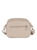 Lucca Baldi Leder-Umhängetasche "Cascina" in Beige - (B)22 x (H)18 x (T)9 cm
